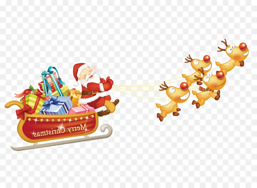 Santa Claus，Reno PNG