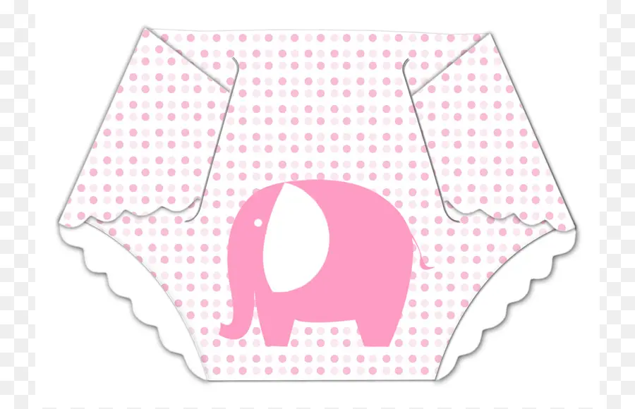 Pañal De Bebé，Elefante PNG