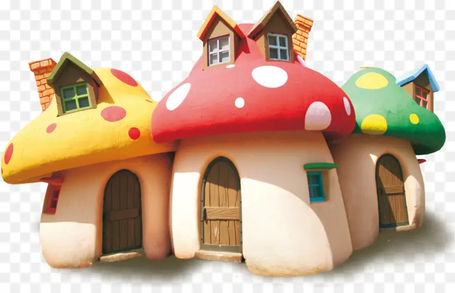 Casas De Hongos，Fantasía PNG