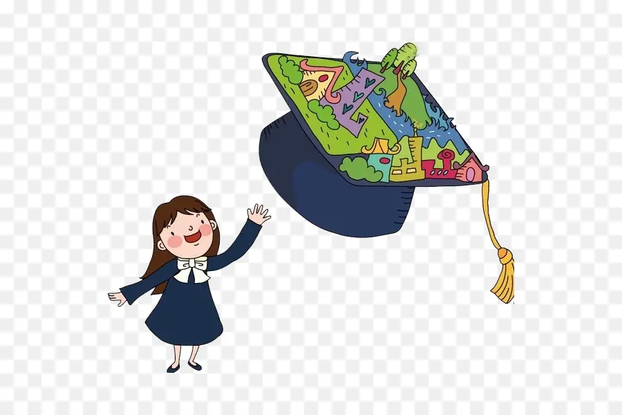 Gorro De Graduación，Sombrero PNG