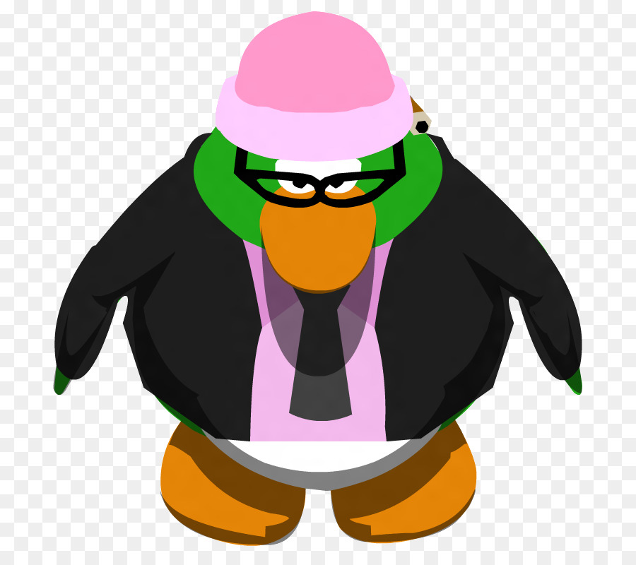 Pingüino，Sombrero PNG