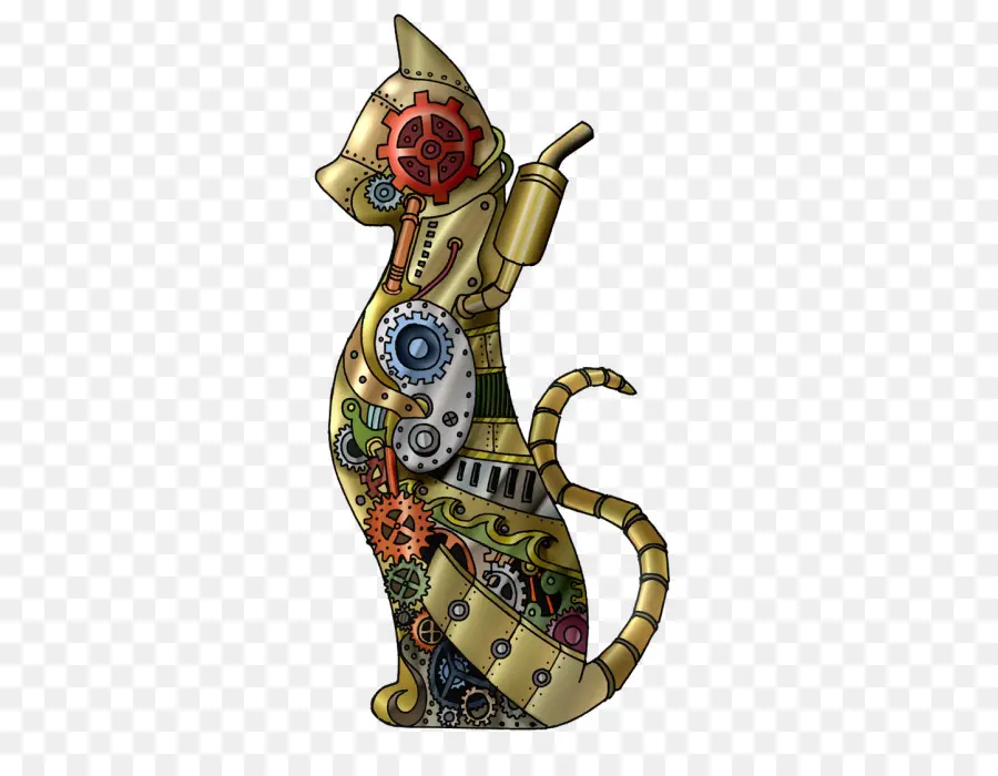 Gato Steampunk，Gato PNG