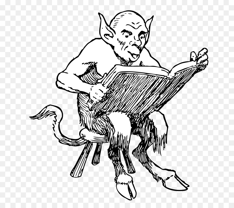 Demonio De Lectura，Libro PNG