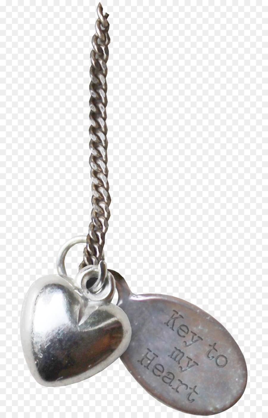 Llavero Corazón，Metal PNG