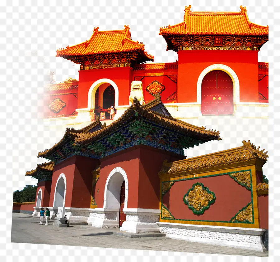 La Gran Muralla De China，De La Plaza De Tiananmen PNG