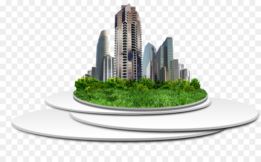 Paisaje Urbano Moderno，Edificios PNG