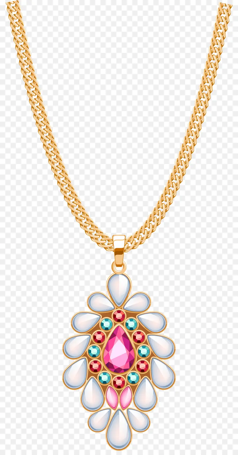 Collar De Oro，Colgante PNG