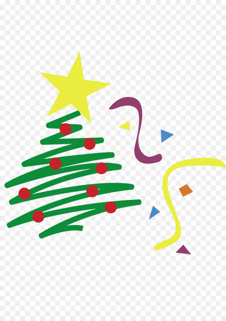 Árbol De Navidad，Estrella PNG