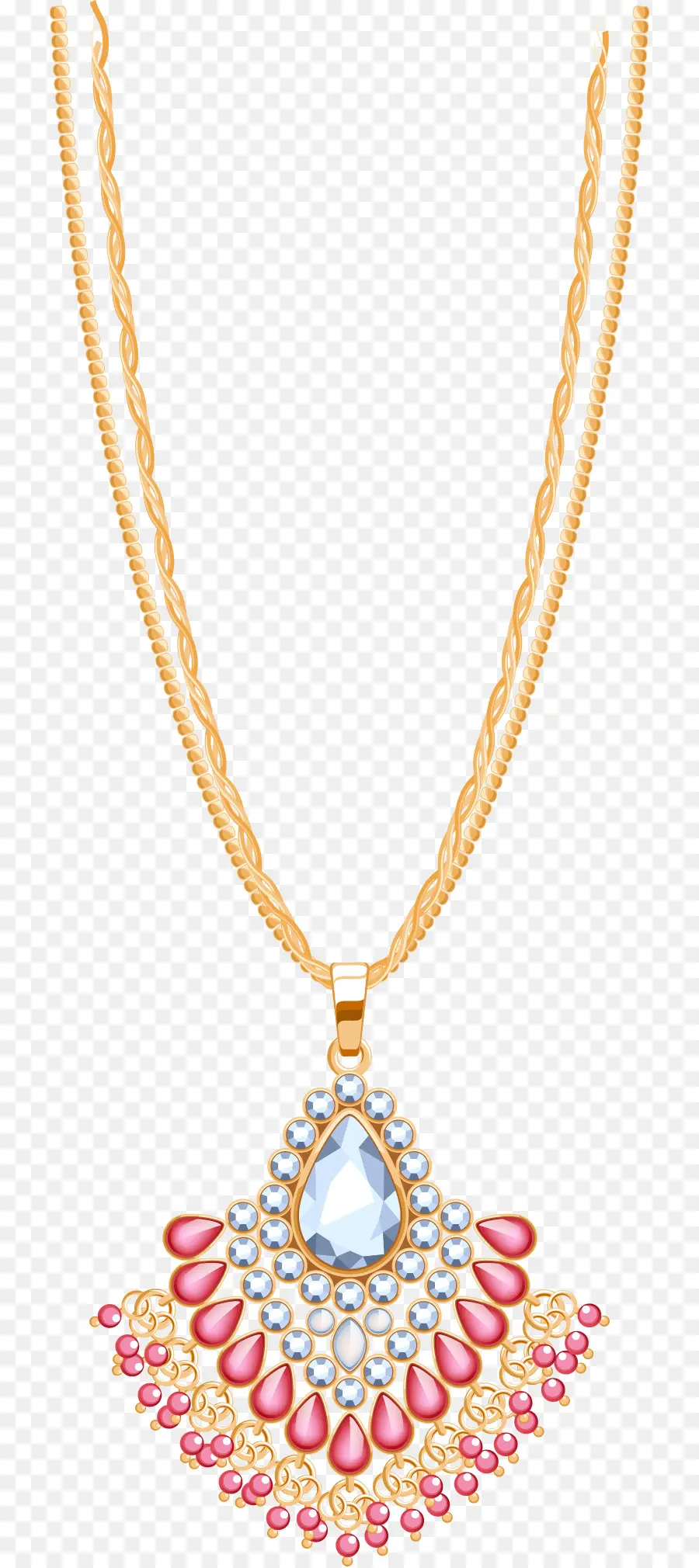 Collar，Diamante PNG