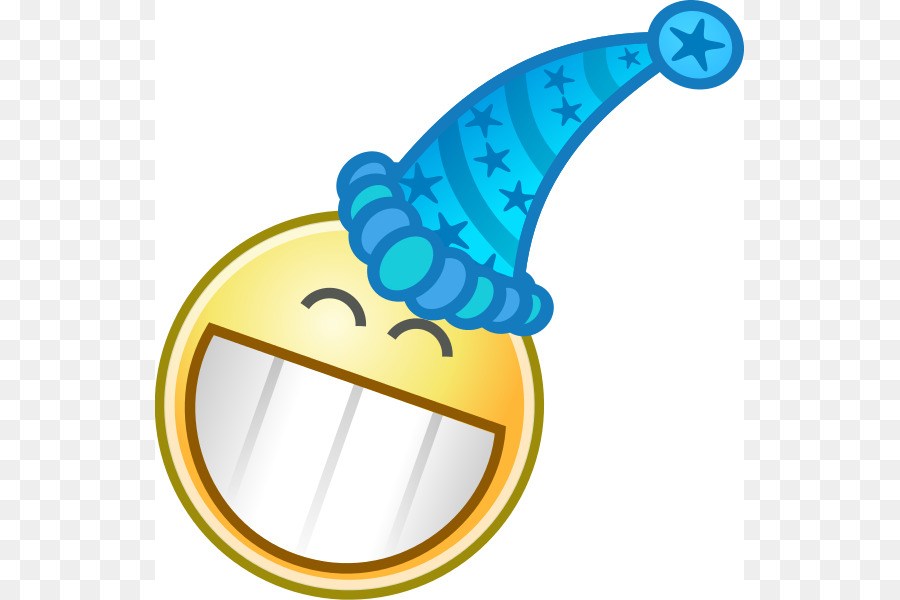 Smiley Con Gorro De Fiesta，Fiesta PNG