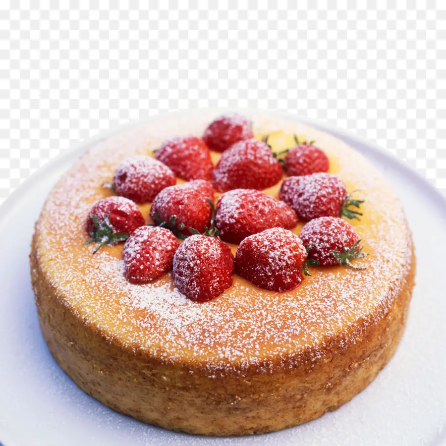 Tarta De Queso，Crema De Fresa De La Torta PNG