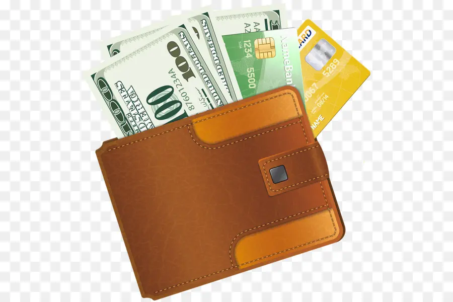 Billetera Con Dinero，Dinero PNG