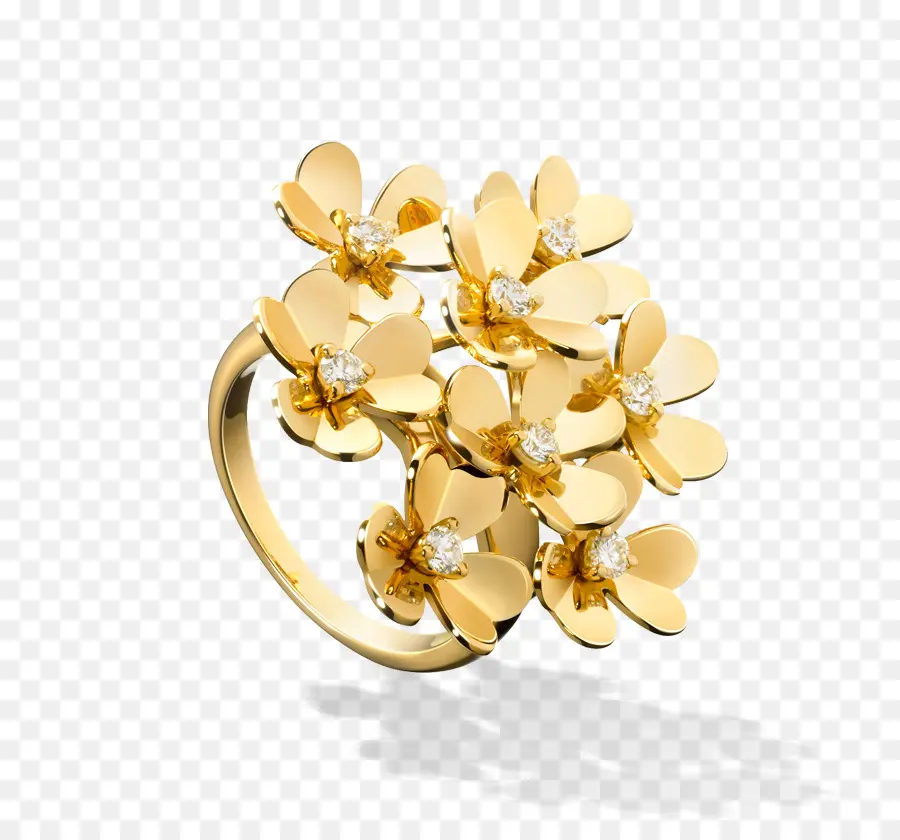 Anillo Flor De Oro，Flores PNG