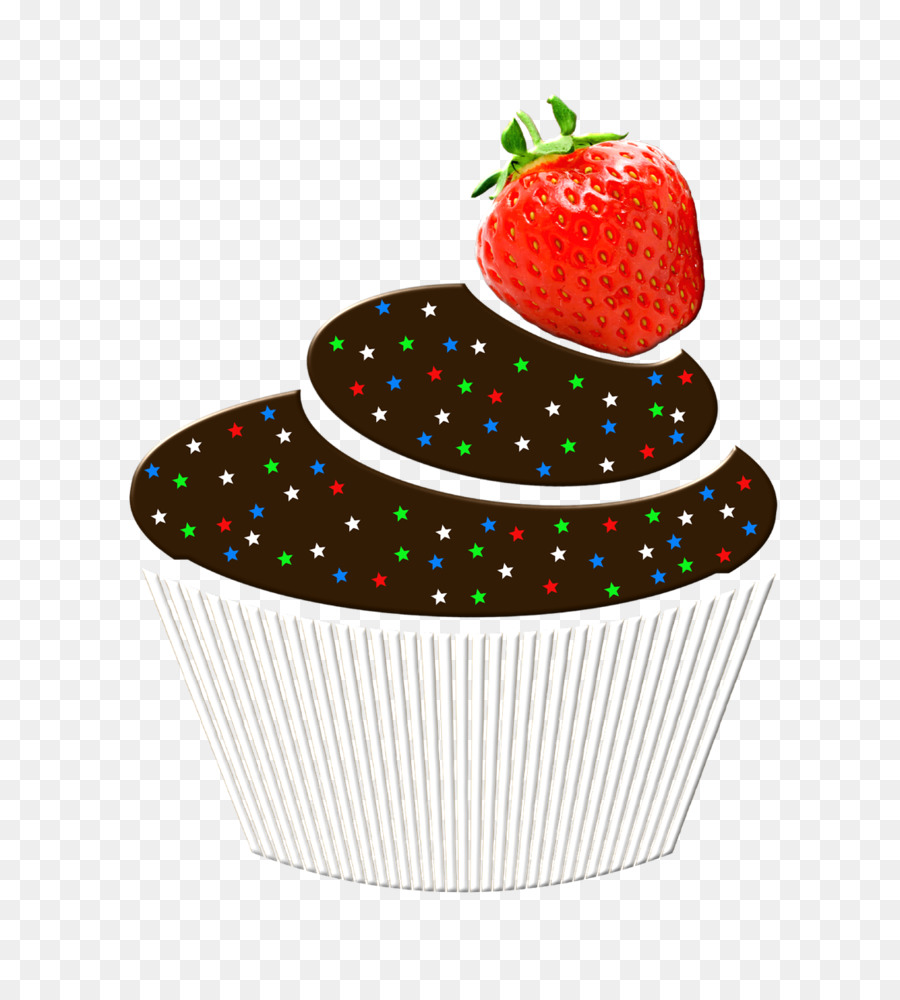 Fresa，Muffin PNG