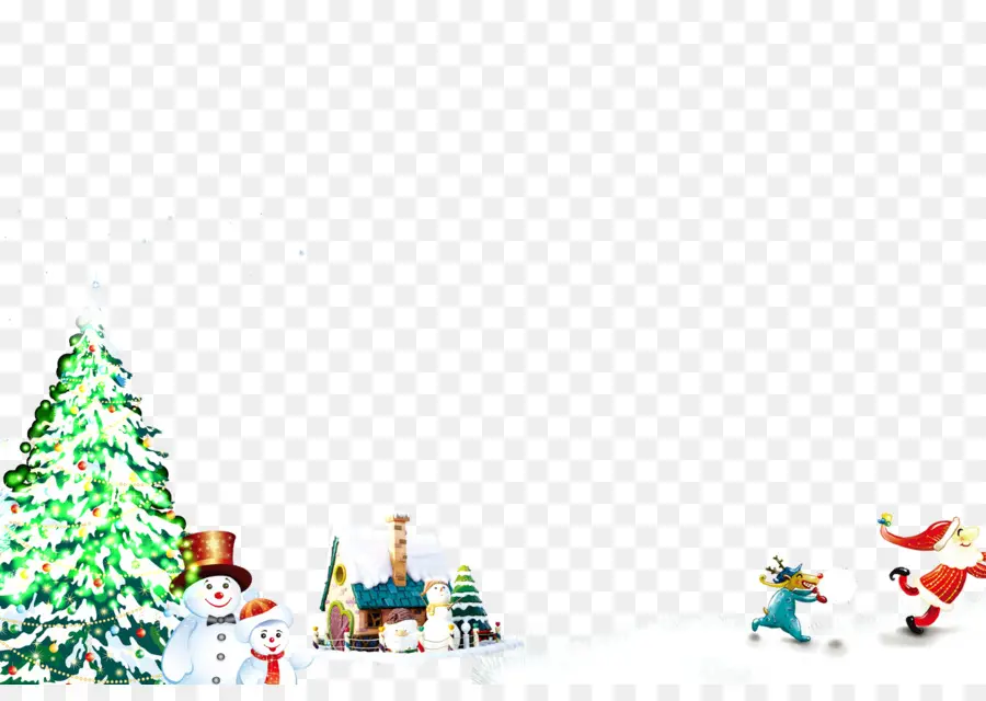 árbol De Navidad，Rudolph PNG