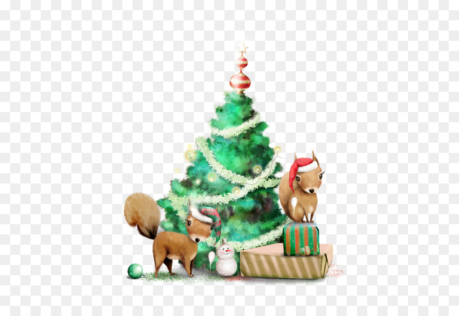 árbol De Navidad，Ded Moroz PNG