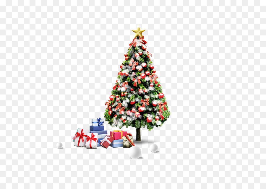 Árbol De Navidad，Decoraciones PNG