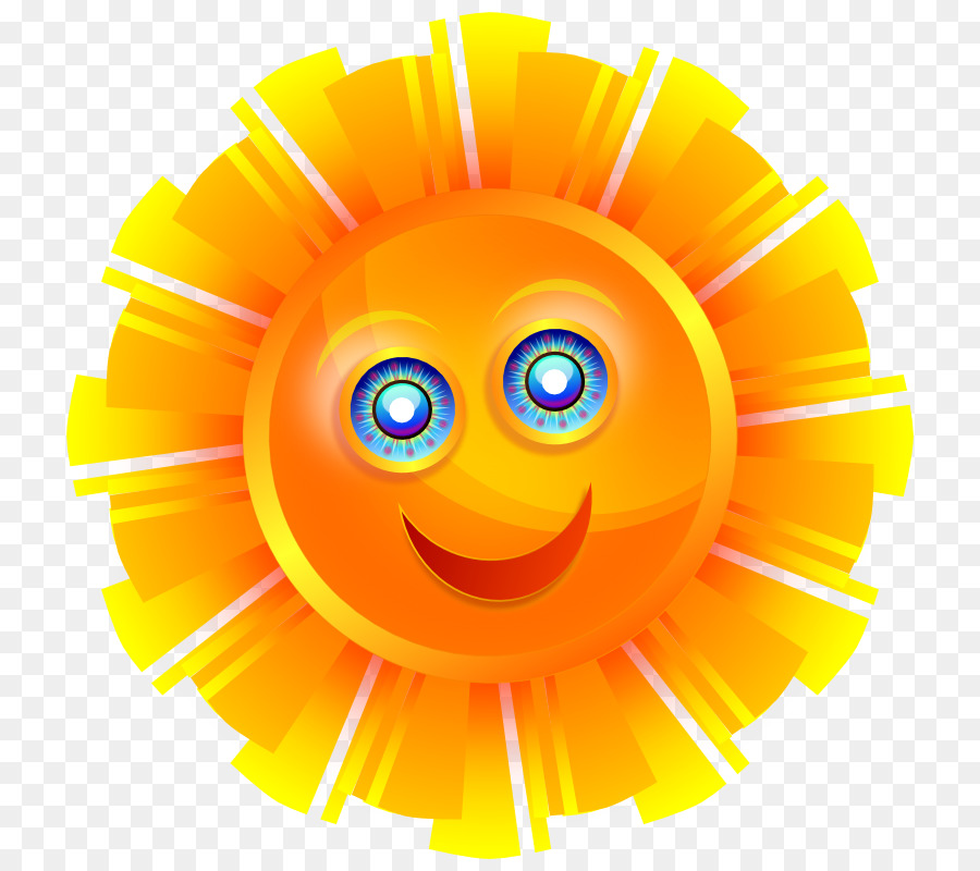 Sol Sonriente，Luz Solar PNG