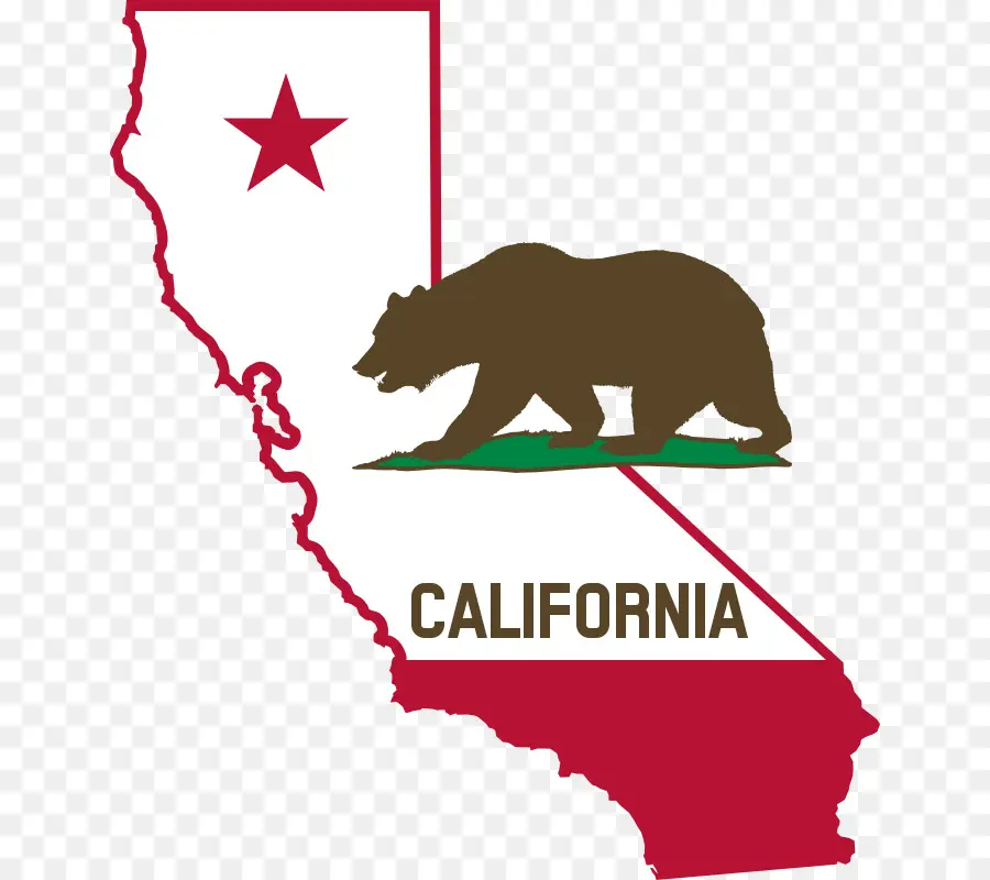 La Calidad De California，La Bandera De California PNG