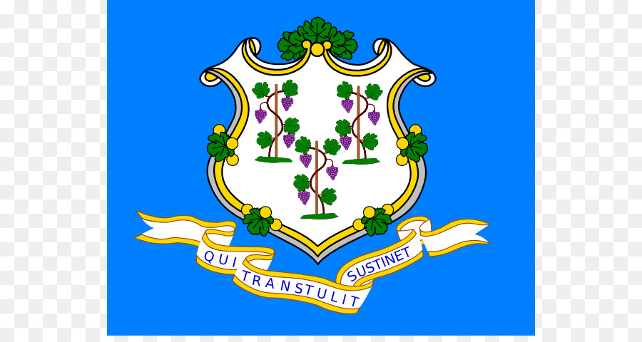 Connecticut，Su Bandera Del Estado De PNG