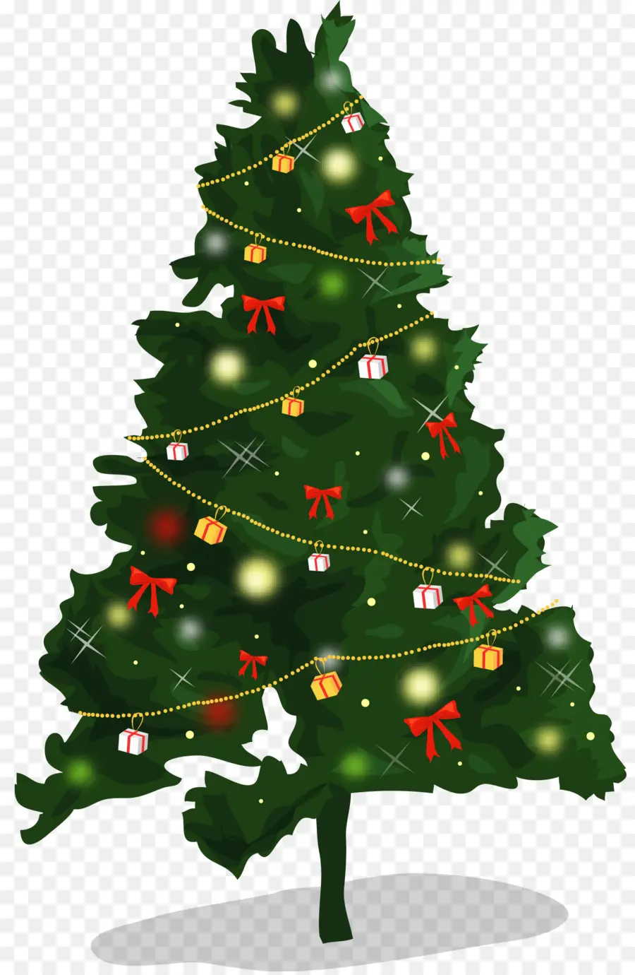 Árbol De Navidad，Estrella PNG