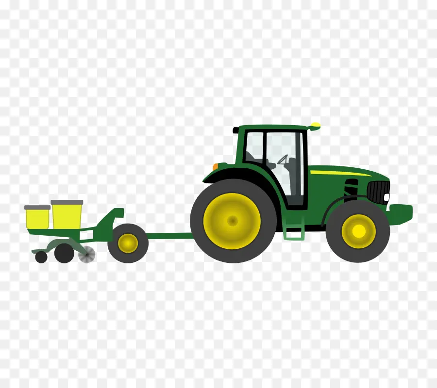 John Deere，Tractor PNG