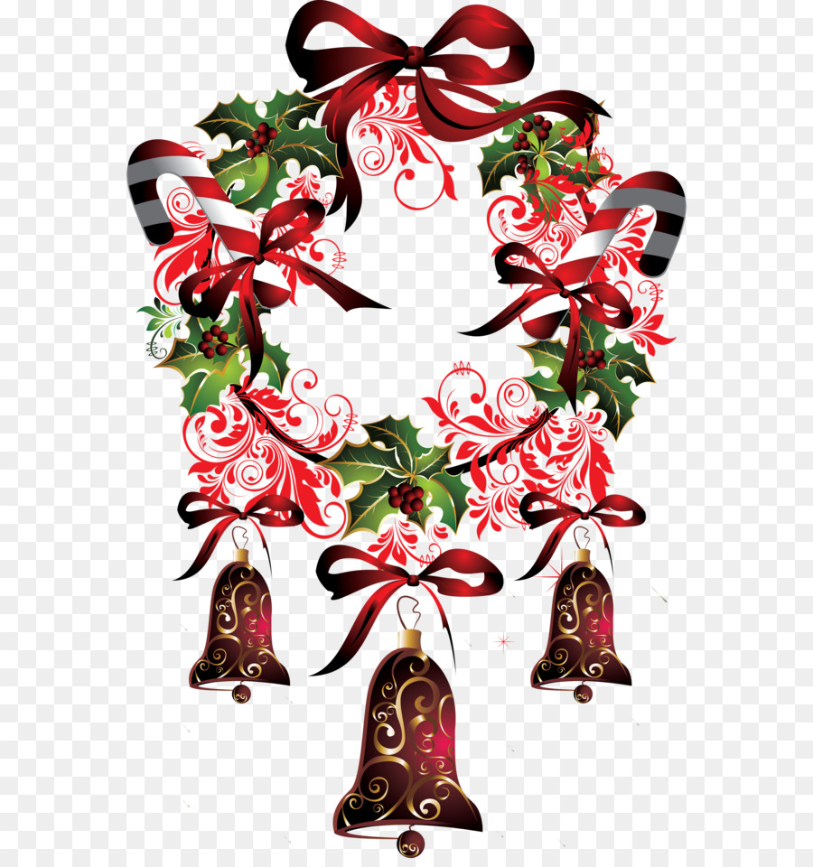 Adorno De Navidad，Corona PNG