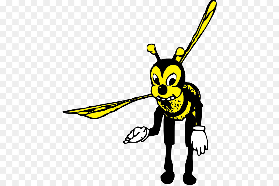 Abeja，Inclinándose PNG