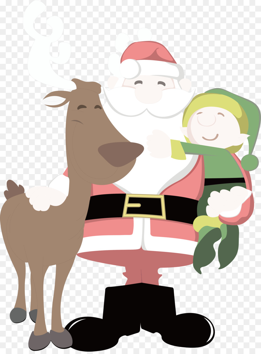 Santa Claus，Reno PNG