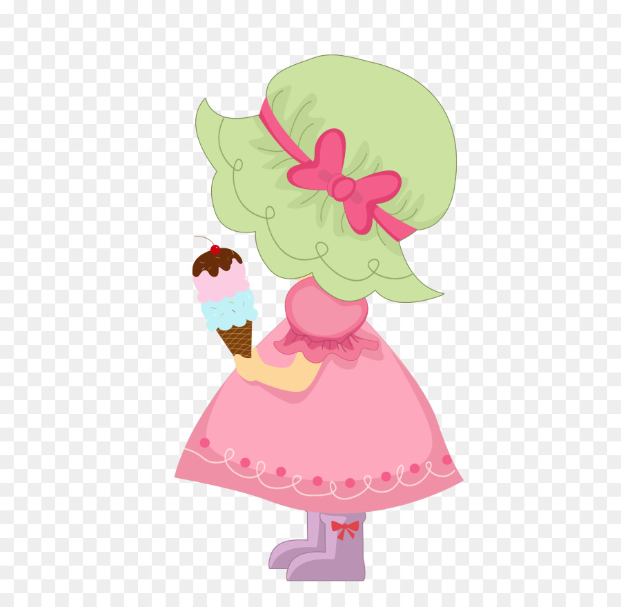 Chica Con Helado，Niño PNG