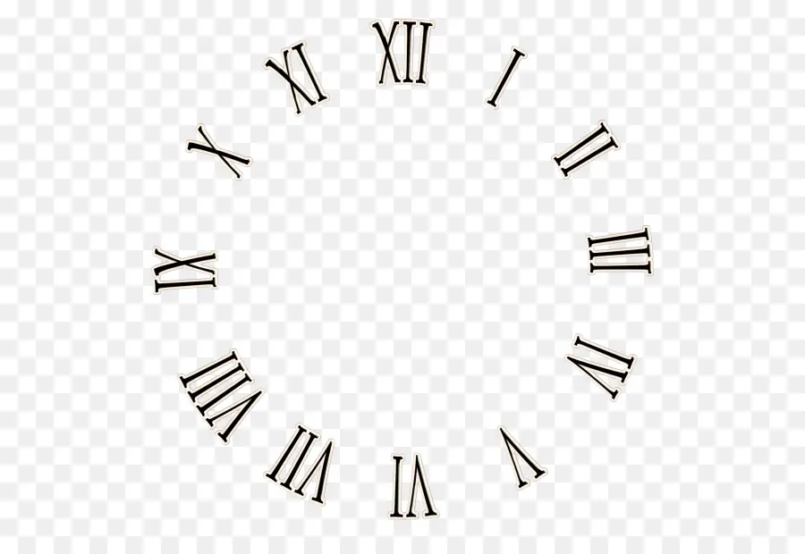 Reloj，Los Números Romanos PNG