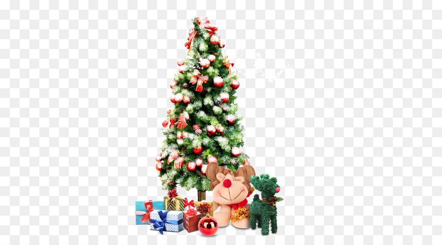 Árbol De Navidad，Oso De Peluche PNG