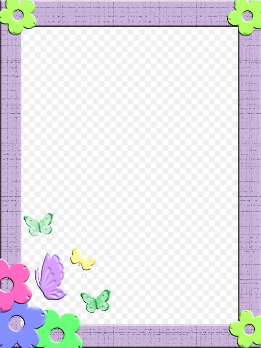 Flores Y Mariposas De Colores，Decorativo PNG