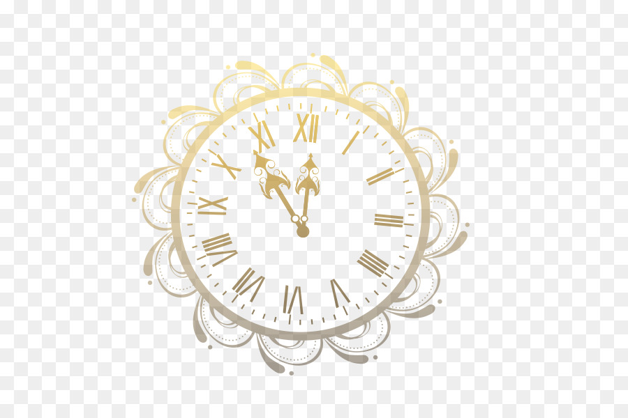 Reloj Dorado，Muro PNG