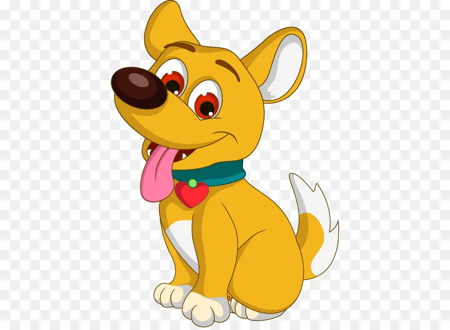 Perro Amarillo，Dibujos Animados PNG