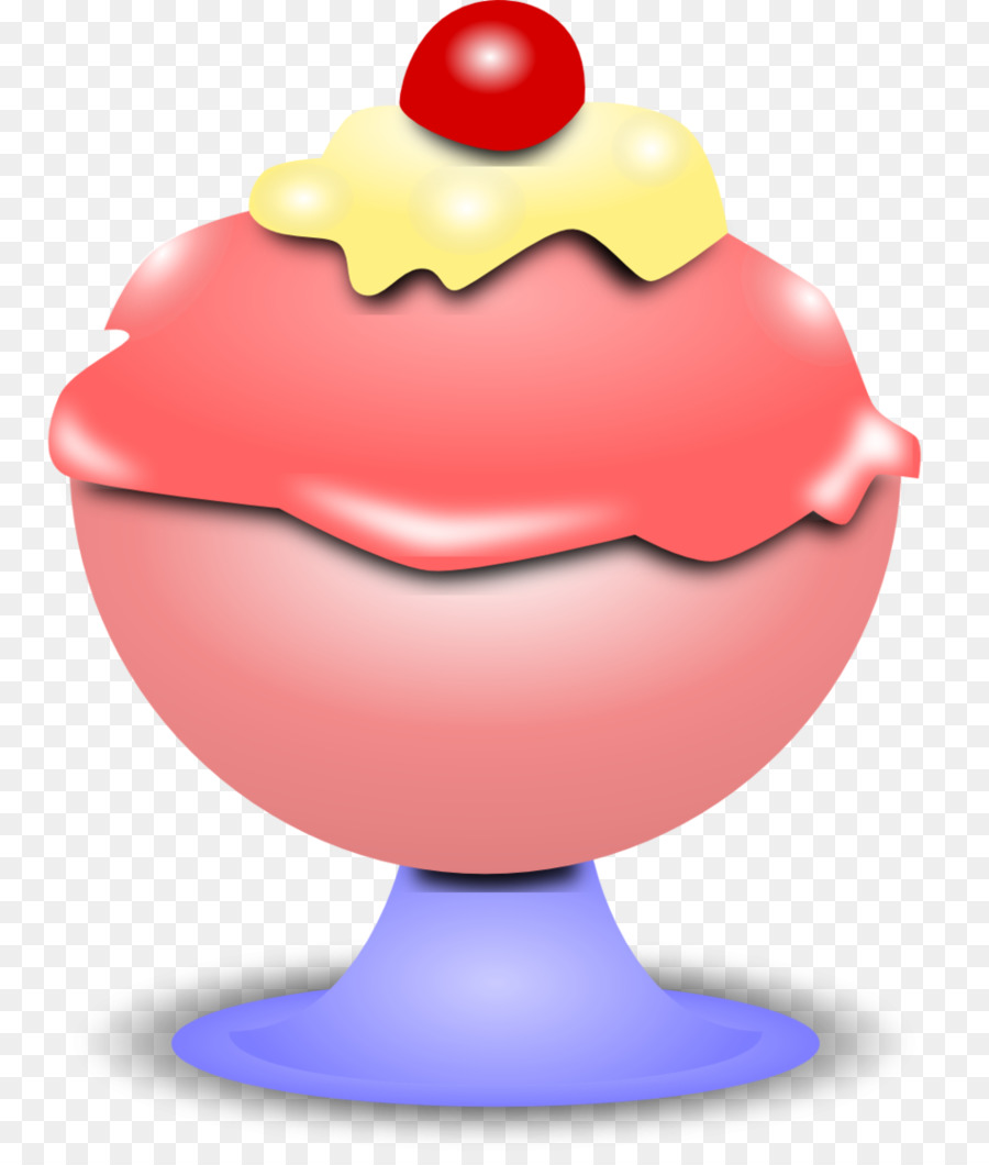 Helado De Helado，Cereza PNG