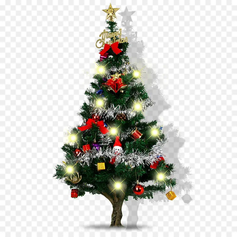 Árbol De Navidad，Adornos PNG