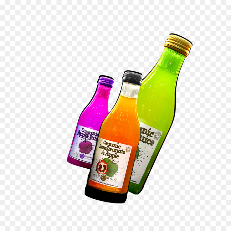 Botellas De Jugo De Manzana，Orgánico PNG