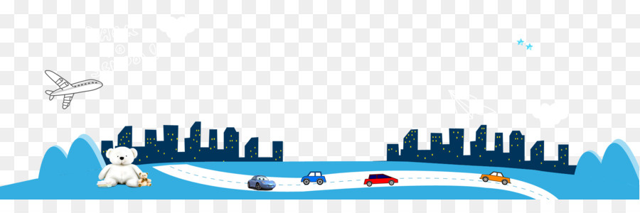 Paisaje Urbano Con Coches，Edificios PNG