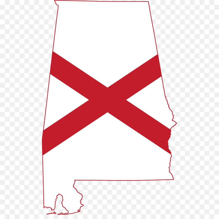 Alabama，Bandera De Alabama PNG