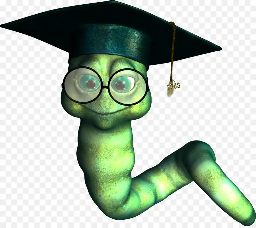 Gusano De Graduación，Anteojos PNG