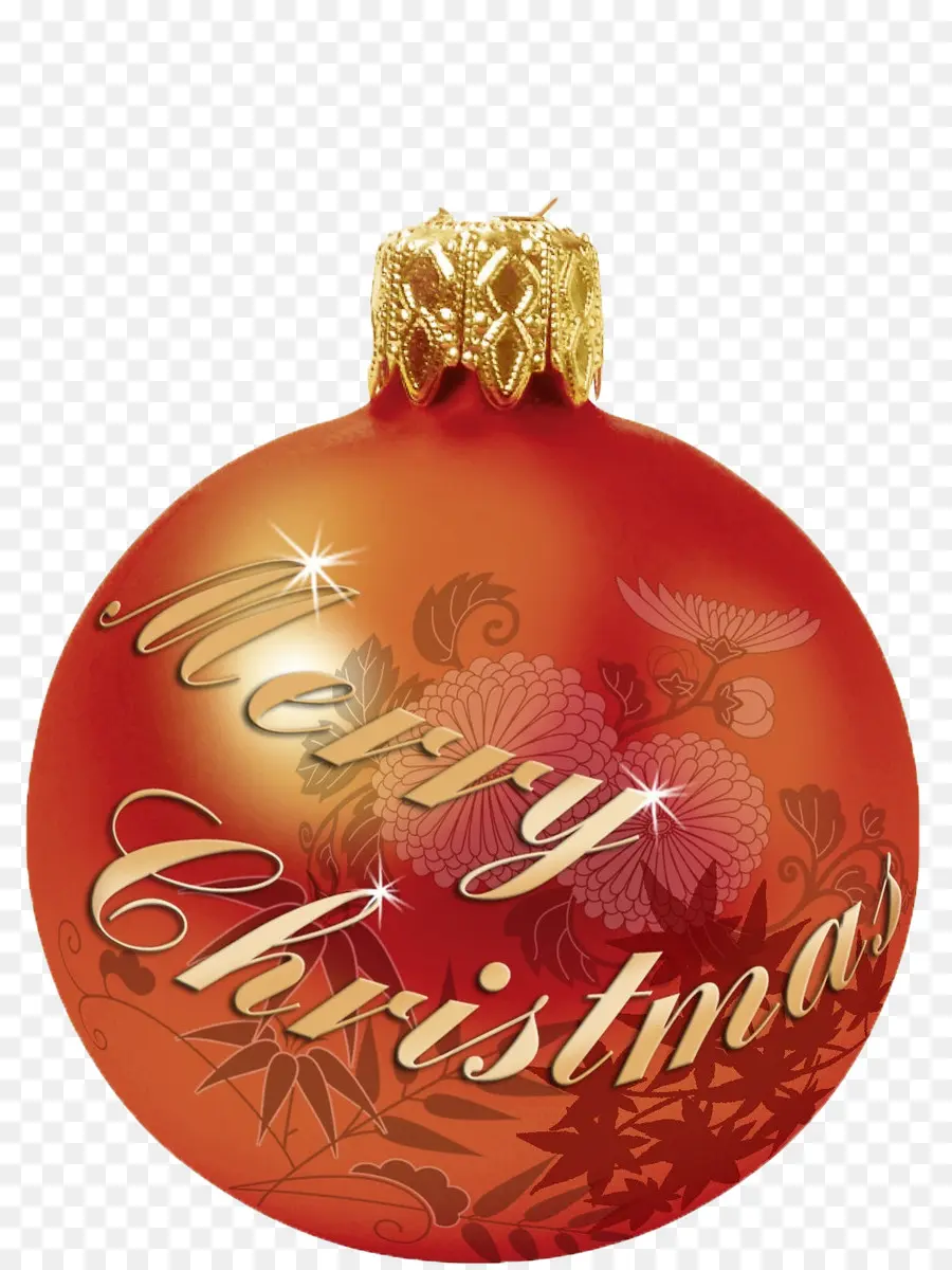 Adorno De Navidad，Rojo PNG