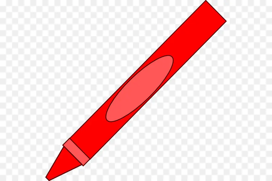 Crayón Rojo，Dibujo PNG