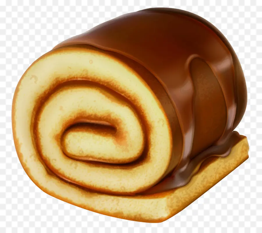 Swiss Roll，Pastel De Chocolate PNG