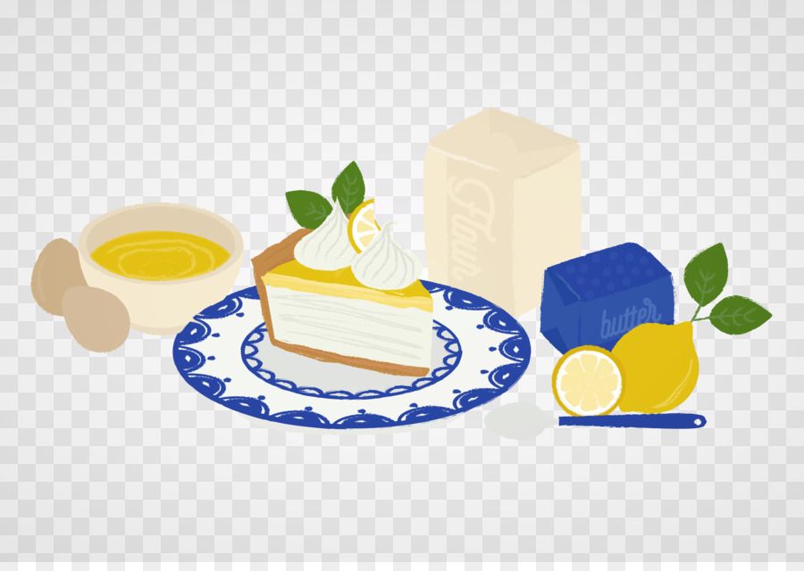 Pastel De Limón Y Merengue，La Tarta De Manzana PNG