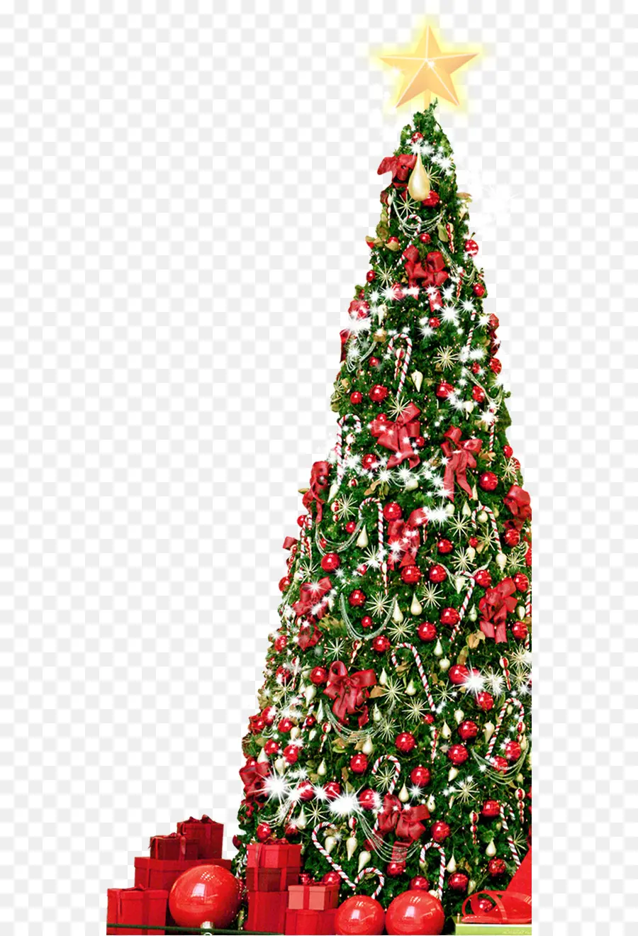 Árbol De Navidad，Adornos PNG