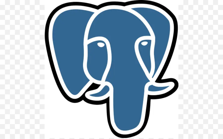 Elefante，Azul PNG