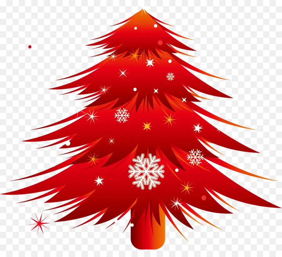 árbol De Navidad，Copo De Nieve PNG