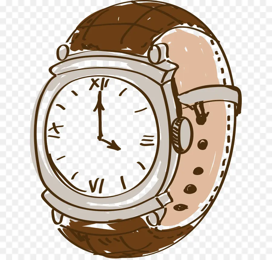 Reloj，De Dibujos Animados PNG