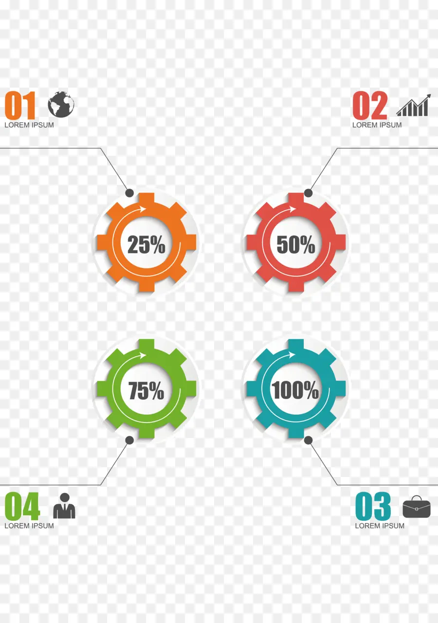 Infografía De Engranajes，Engranajes PNG